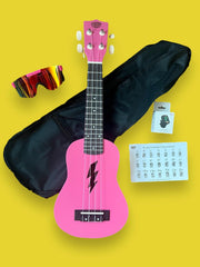 J-Bolt Soprano Ukulele Bundle