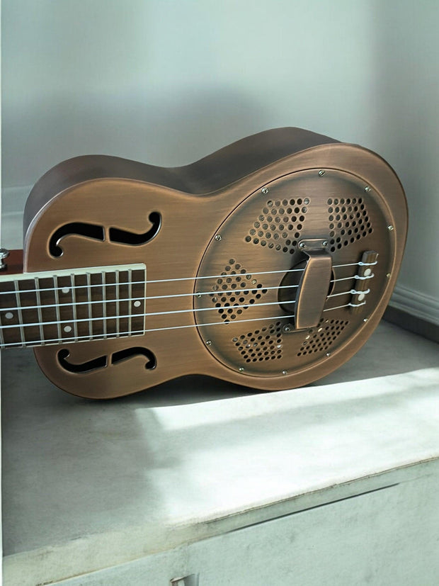 Sound Smith Brass Body Resonator Ukulele - SSU-RB
