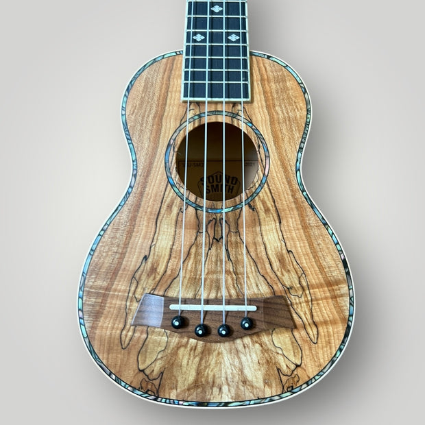 Sound Smith Soprano Spalted Maple Ukulele