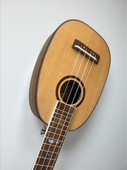 NEW! Sound Smith Solid Cedar/solid Koa Long neck Soprano Pineapple Ukulele