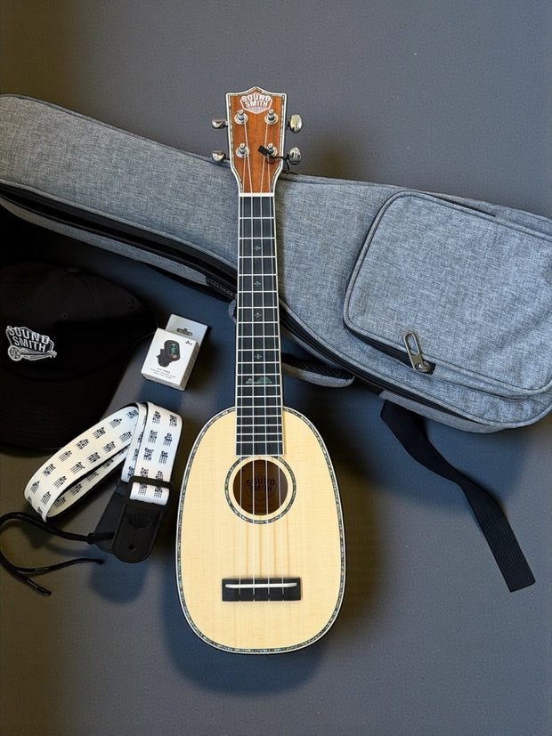 Sound Smith ultimate Pineapple ukulele package