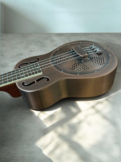 Sound Smith Brass Body Resonator Ukulele - SSU-RB
