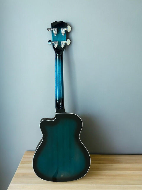 Sound Smith Electric Hollow Body Jazz Ukulele avec sol grave 