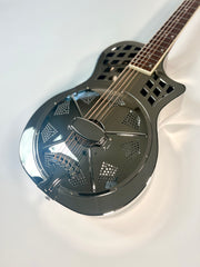 NEW! Sound Smith Parlor Resonator Cutaway - Chrome Finish - PRE ORDER (spring 2024)