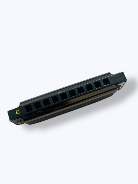 Sound Smith Black Metallic Harmonica SSH-10 - Key of C w/ case