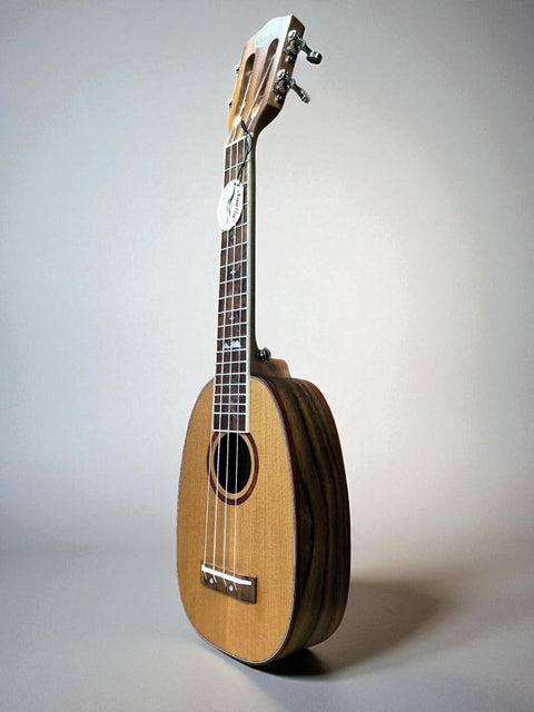 Sound Smith Solid Cedar/solid Koa Long neck Soprano Pineapple Ukulele - PRE ORDER NOW - ship date 10/20/25