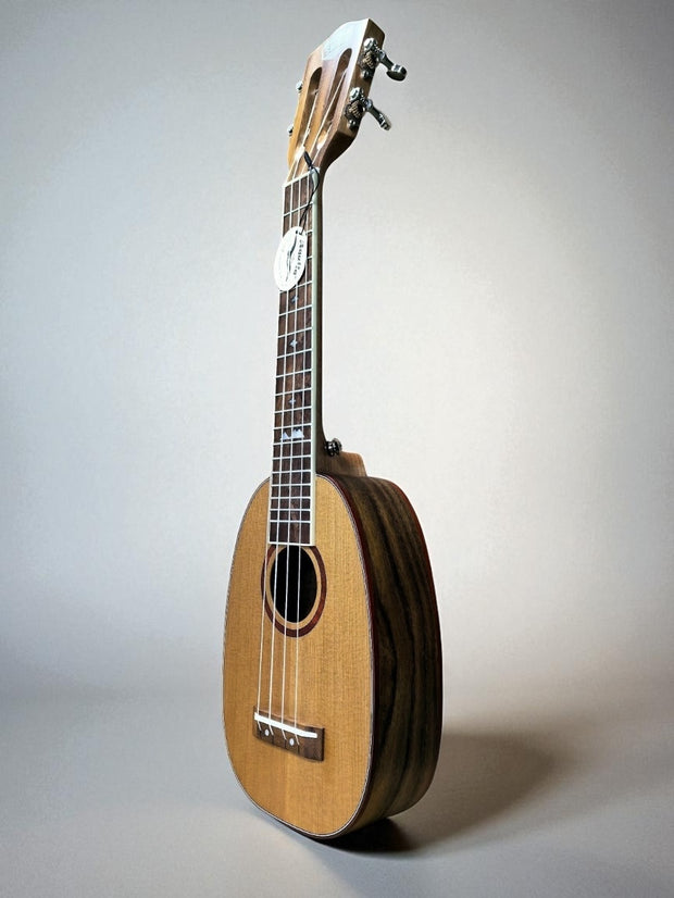 Sound Smith Solid Cedar/solid Koa Long neck Soprano Pineapple Ukulele - PRE ORDER NOW - ship date 10/20/25