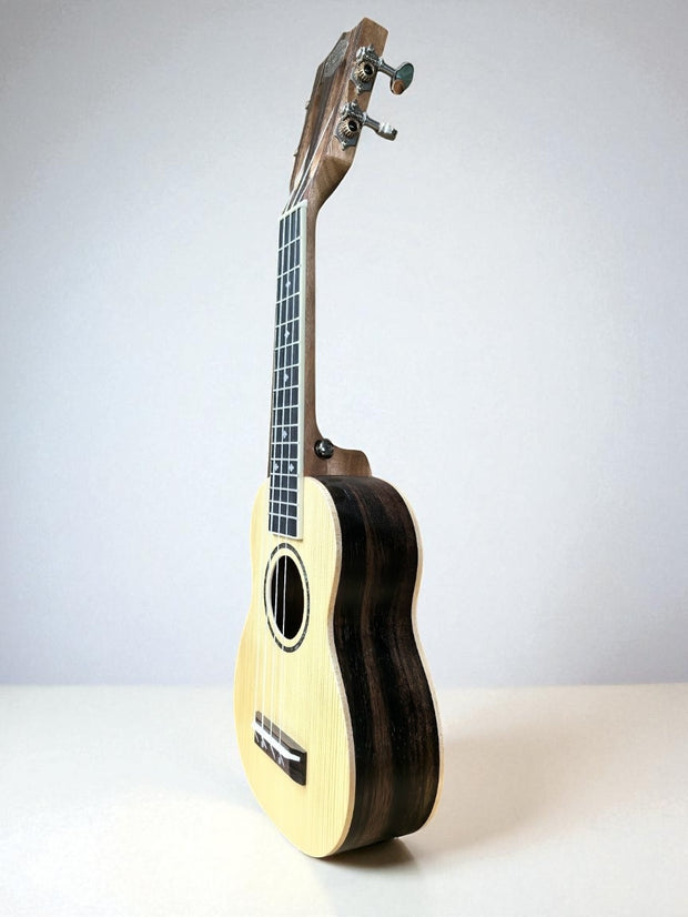 Sound Smith Solid Spruce/Ebony Ukulele - PRE ORDER