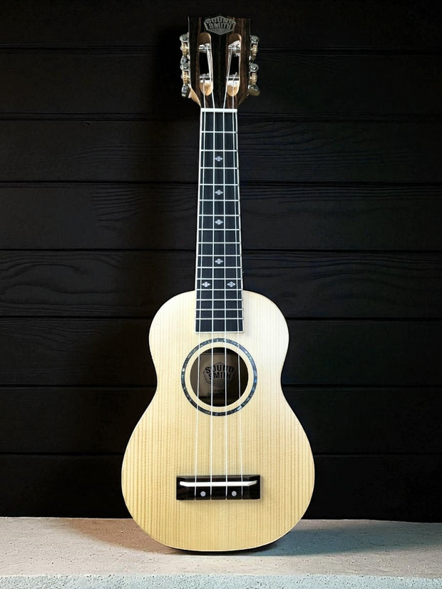 Sound Smith Solid Spruce/Ebony Ukulele - PRE ORDER