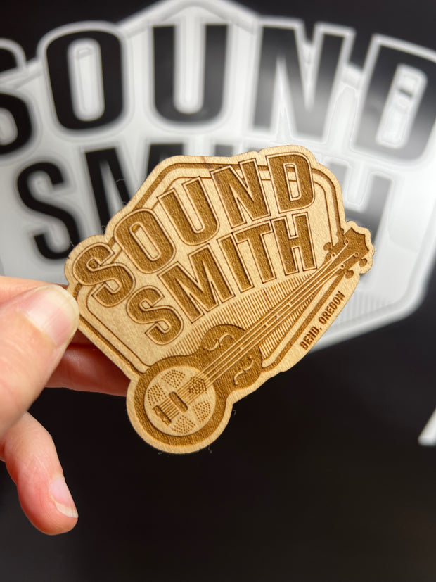 Autocollants Sound Smith en bois