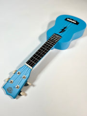 blue lightning bolt ukuleles