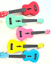 lightning bolt ukuleles