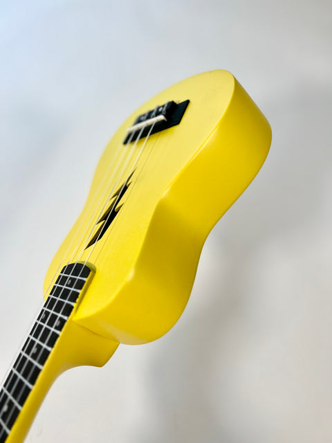 yellow lightning bolt ukulele