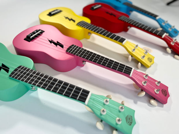 lightning bolt ukuleles