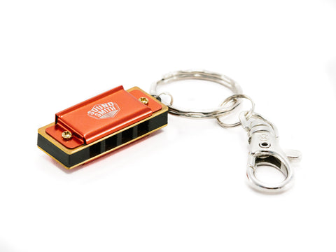 Sound Smith 4-hole Mini harmonica Keychains - Key of C - SOUND SMITH  Harmonica - Guitar Capo Harmonica - Guitar picks