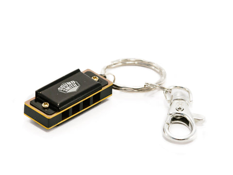 Sound Smith 4-hole Mini harmonica Keychains - Key of C - SOUND SMITH  Harmonica - Guitar Capo Harmonica - Guitar picks