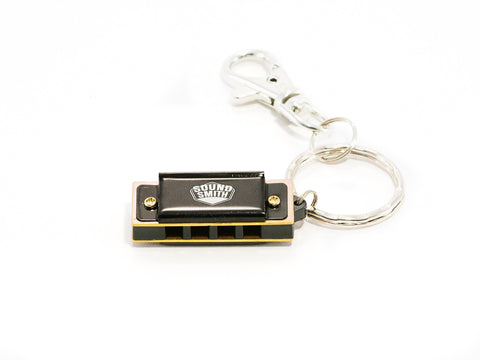 Sound Smith 4-hole Mini harmonica Keychains - Key of C - SOUND SMITH  Harmonica - Guitar Capo Harmonica - Guitar picks