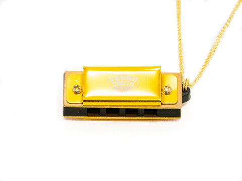 Sound Smith 4-hole Mini Harmonica Necklaces - Key C - SOUND SMITH  Harmonica - Guitar Capo Harmonica - Guitar picks