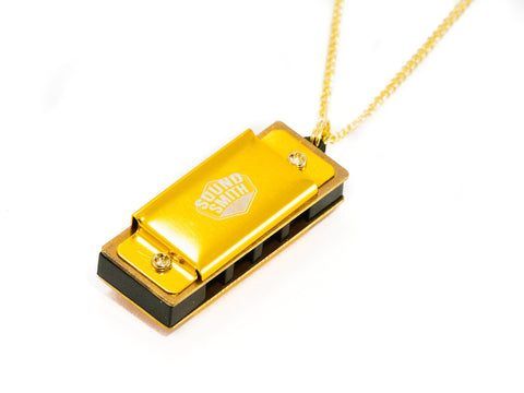 Sound Smith 4-hole Mini Harmonica Necklaces - Key C - SOUND SMITH  Harmonica - Guitar Capo Harmonica - Guitar picks