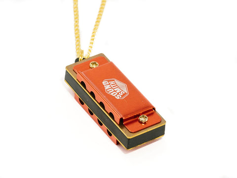 Sound Smith 4-hole Mini Harmonica Necklaces - Key C - SOUND SMITH  Harmonica - Guitar Capo Harmonica - Guitar picks