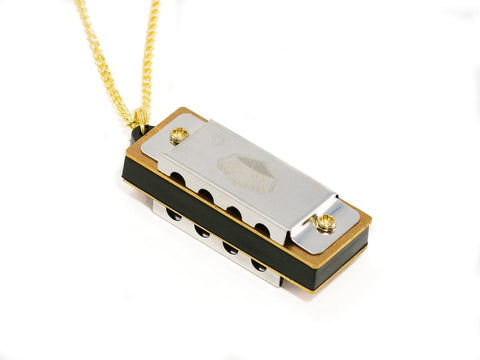 Sound Smith 4-hole Mini Harmonica Necklaces - Key C - SOUND SMITH  Harmonica - Guitar Capo Harmonica - Guitar picks