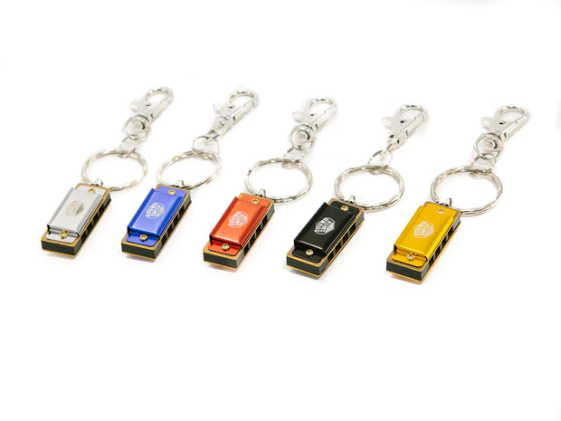 Sound Smith 4-hole Mini harmonica Keychains - Key of C - SOUND SMITH  Harmonica - Guitar Capo Harmonica - Guitar picks