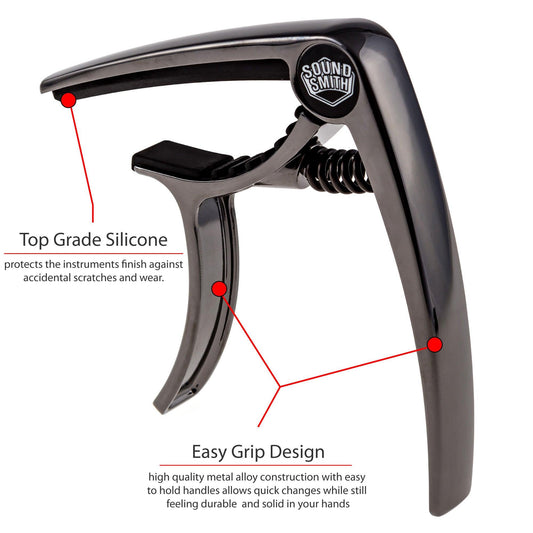 Sound Smith Guitar Capos - SOUND SMITH  Guitar capo - Guitar Capo Guitar capo - Guitar accessories