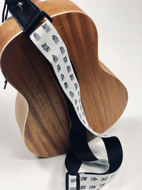 Sound Smith Chord Chart Ukulele Strap - SOUND SMITH  Ukulele Straps - Guitar Capo Ukulele Straps - Ukulele accessories