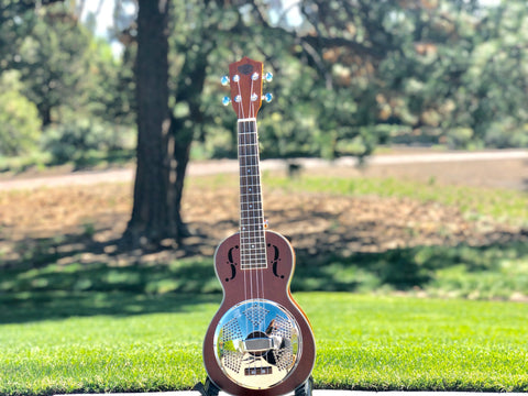 Sound Smith Resonator Ukulele - SSU-RM - SOUND SMITH  Ukulele - Guitar Capo Ukulele - Guitar picks