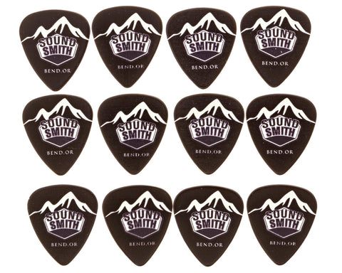 Sound Smith Medium Guitar Picks - 12 pick pack with case - SOUND SMITH  Guitar Picks - Guitar Capo Guitar Picks - Guitar picks