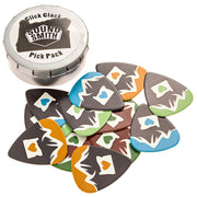 Sound Smith Medium Guitar Picks - 12 pick pack with case - SOUND SMITH  Guitar Picks - Guitar Capo Guitar Picks - Guitar picks