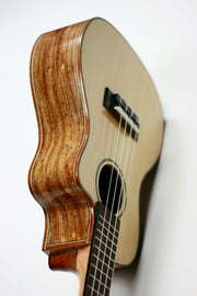 Sound Smith Concert Spruce/Spalted Maple Arched Back Acoustic-Electric Cutaway Ukulele- SSU-SSM23 - SOUND SMITH  Ukulele - Guitar Capo Ukulele - Guitar picks