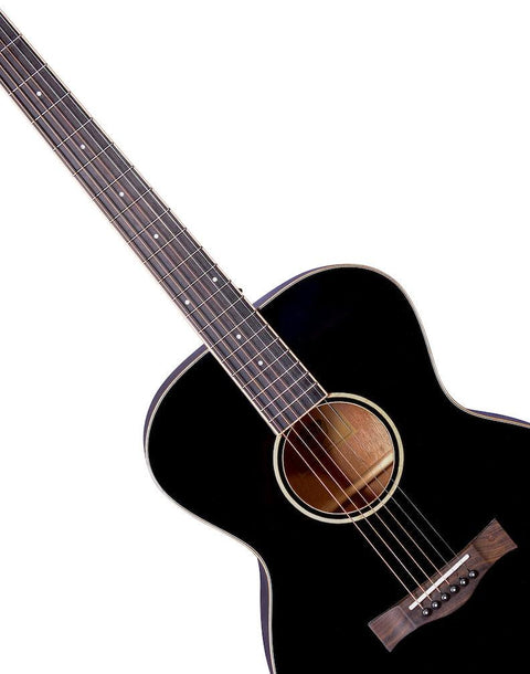 Sound Smith OM Acoustic-Electric Guitar - Memphis Black