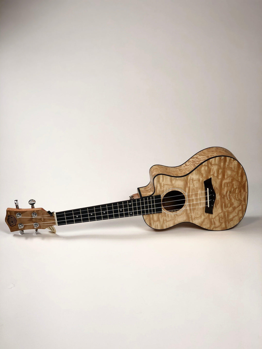 Concert Sound Smith Quilted Ash Ukulele