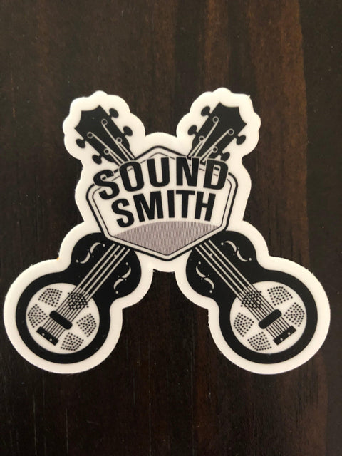 Sound Smith Stickers! - SOUND SMITH  stickers - Guitar Capo stickers - Guitar picks