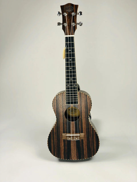 Sound Smith Ebony Ukulele - SOUND SMITH   - Ebony concert ukulele - tenor ebony ukulele - uke