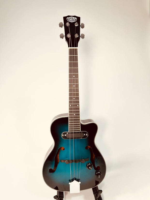 Sound Smith Electric Hollow Body Jazz Ukulele avec sol grave 