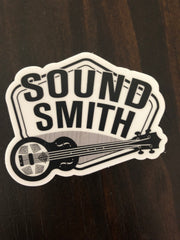 Sound Smith Stickers! - SOUND SMITH  stickers - Guitar Capo stickers - Guitar picks