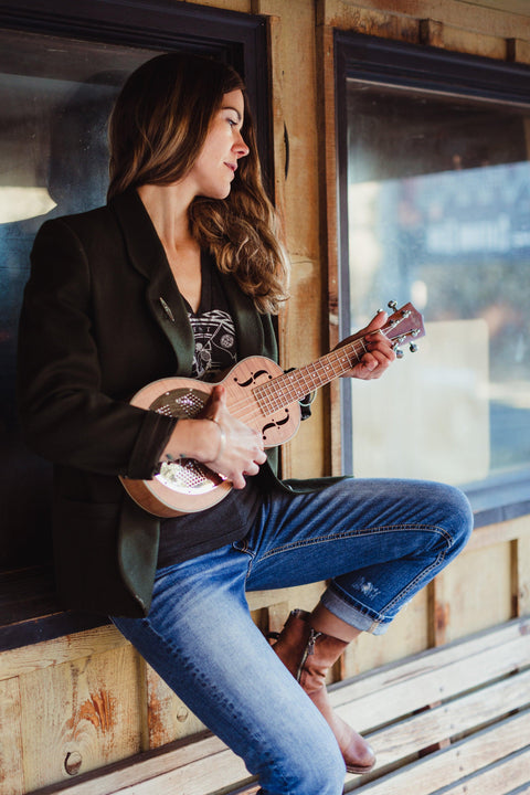 Sound Smith Resonator Ukulele - SSU-RM - SOUND SMITH  Ukulele - Guitar Capo Ukulele - Guitar picks