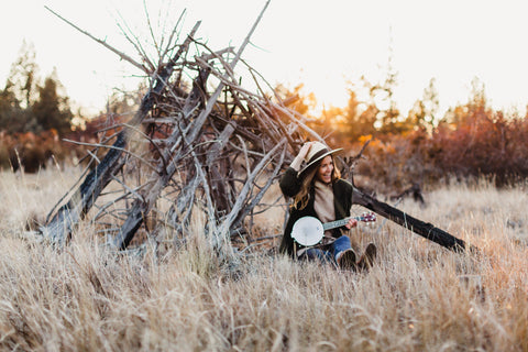 Sound Smith Banjo Ukulele / Banjolele SSU-BU - SOUND SMITH  Banjolele - Guitar Capo Banjolele - Guitar picks